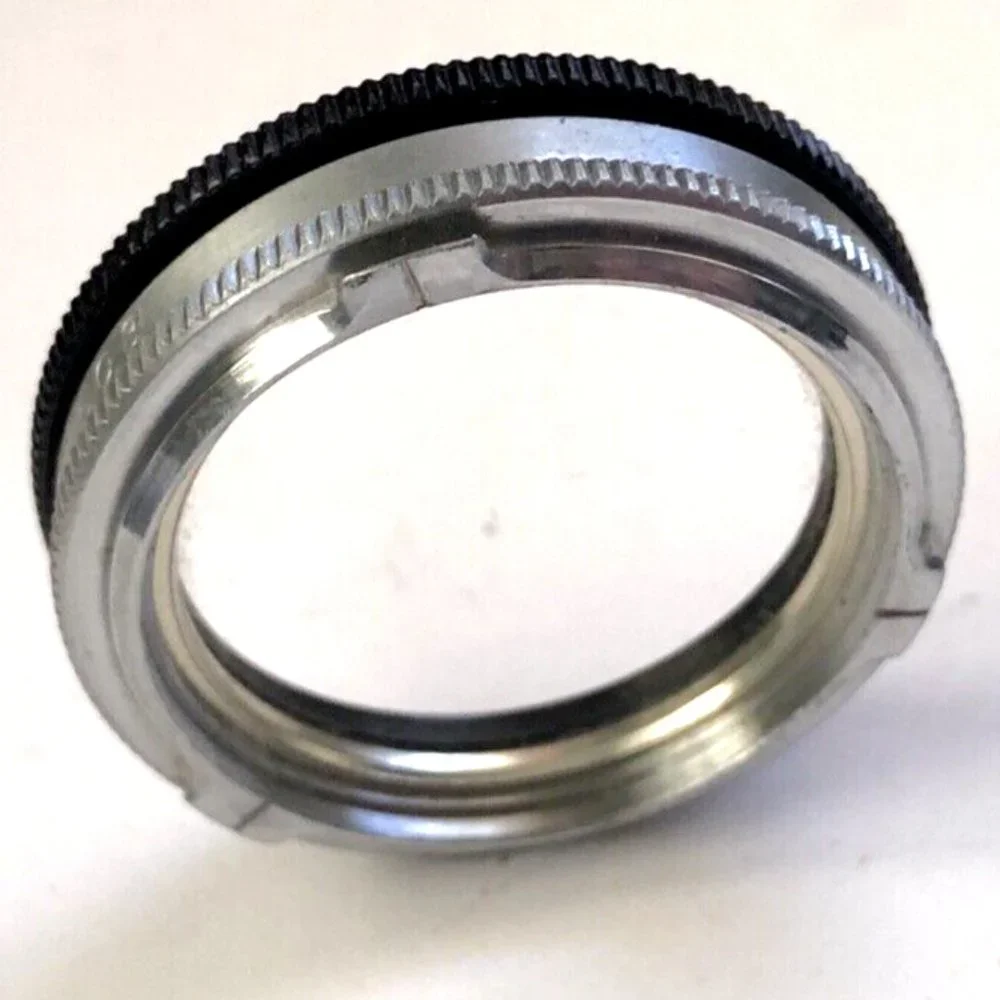 Vintage EdnaLite Duraklad Coated Portrait +1 Lens w/ 508 Filter Adapter Bayonet